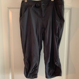 Prana Capris Dark Gray Size 6